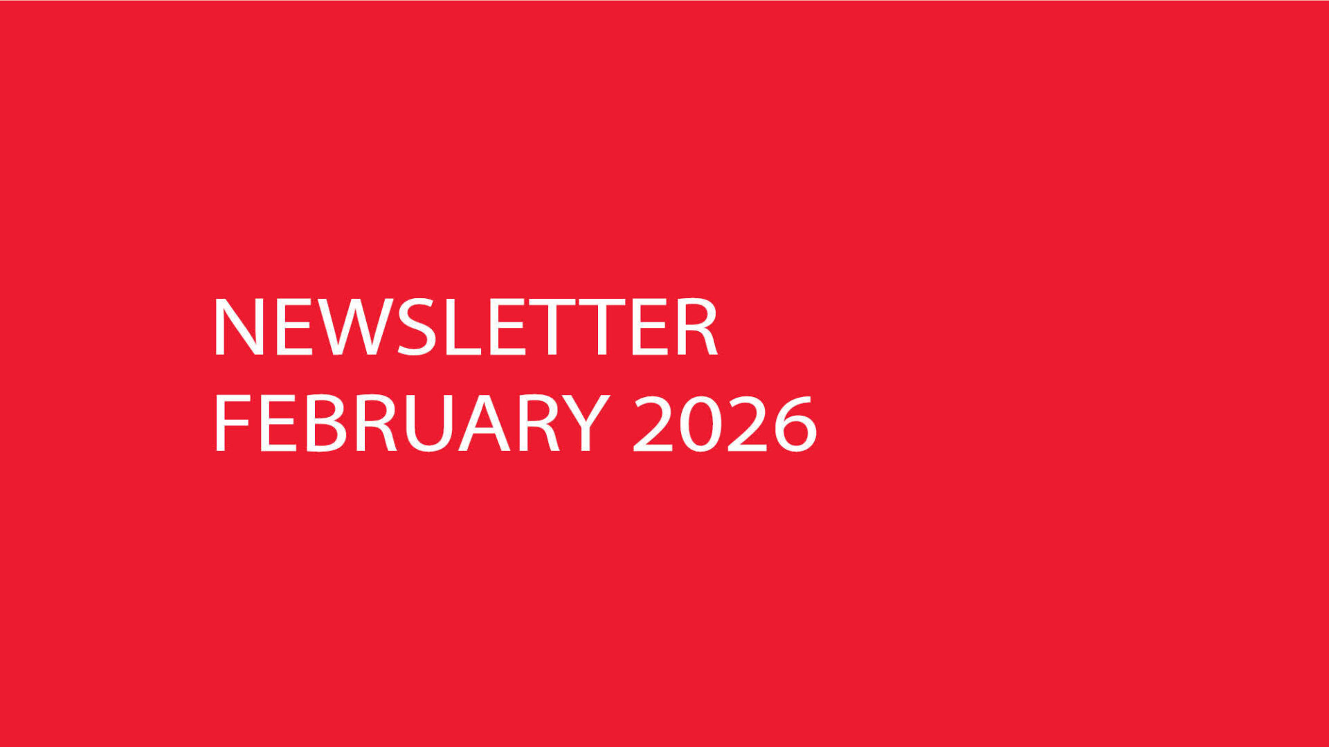 Cagni Williams Newsletter February 2026