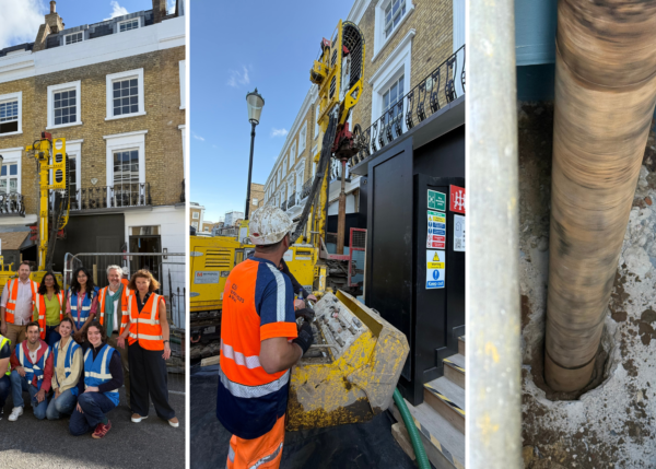 Drilling Party - Ground Source Heat Pump in Chelsea