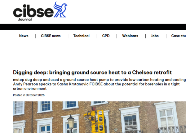 Chelsea Retrofit published in CIBSE Journal